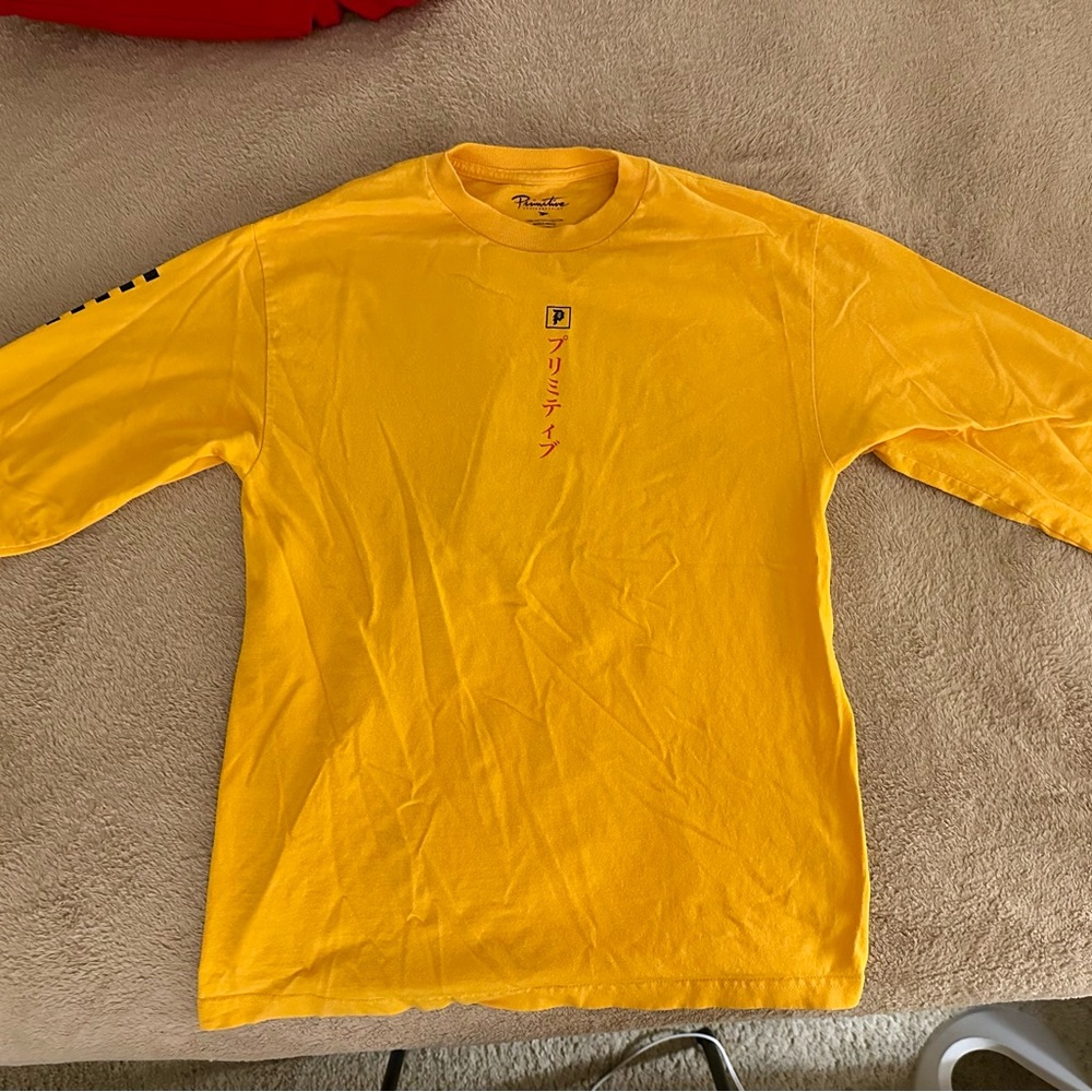 Primitive Yellow ‘Loud as Ever’ Long Sleeve Tee